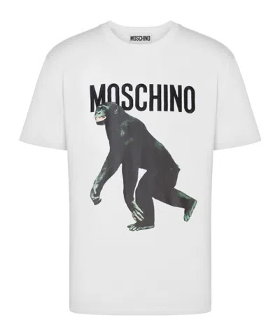 MOSCHINO LOGO-PRINT T-SHIRT