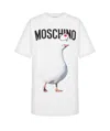 Moschino Classic Cotton T-shirts And Polos Collection In White