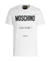 Moschino Logo Print T-shirt In White