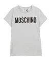 Moschino Logo Logo Short-sleeved T-shirt In White