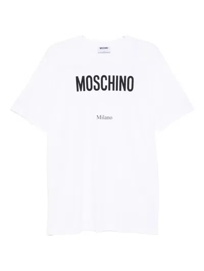 Moschino Logo-print T-shirt In White
