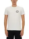 Moschino Logo Print T-shirt In White
