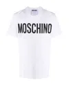 Moschino Crew Neck Short Sleeves T-shirts In White
