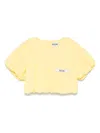 Moschino Logo-print T-shirt In Yellow