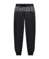 Moschino Logo-print Track Pants In Black