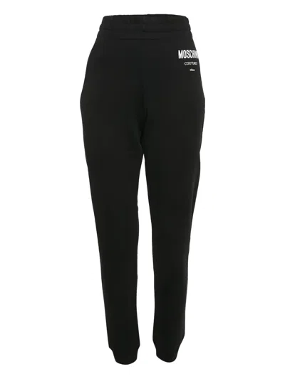 Pre-owned Moschino Logo-print Track Pants