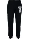 Moschino Black Teddy Bear Sweatpants In Black