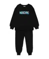 Moschino Logo-print Tracksuit In Black