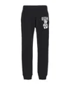 Moschino Black Teddy Bear Sweatpants In Black