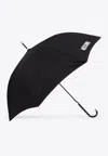 Moschino Logo-print Umbrella In Black