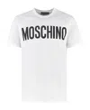 Moschino Crew Neck Short Sleeves T-shirts In White