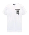 Moschino Graphic Print Crew Neck T-shirt In White
