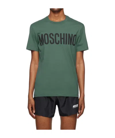 MOSCHINO LOGO PRINTED T-SHIRT