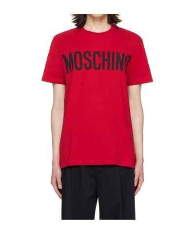 MOSCHINO LOGO PRINTED T-SHIRT