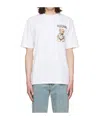 Moschino White Tailor Teddy Bear T-shirt In White