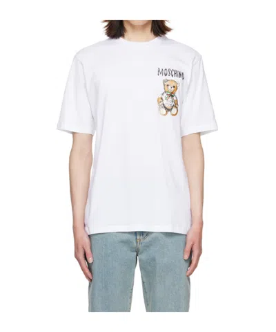 MOSCHINO LOGO PRINTED T-SHIRT