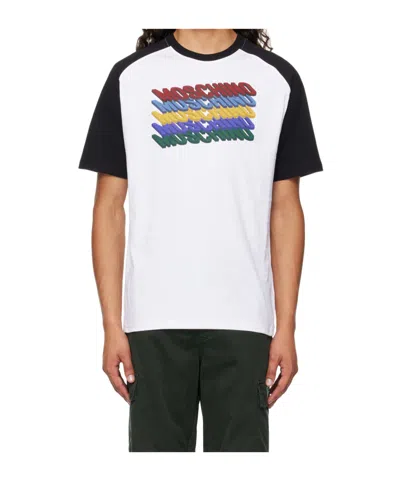 MOSCHINO LOGO PRINTED T-SHIRT