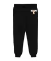 Moschino Logo-printed Track Pants In Black