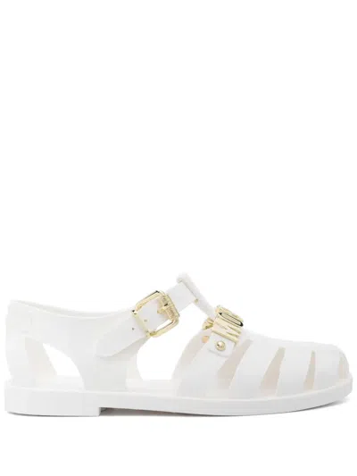 Moschino Logo Sandals
