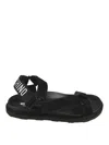 Moschino Couture Sandal With Logo In Black