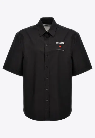 Moschino Logo Short-sleeved Shirt