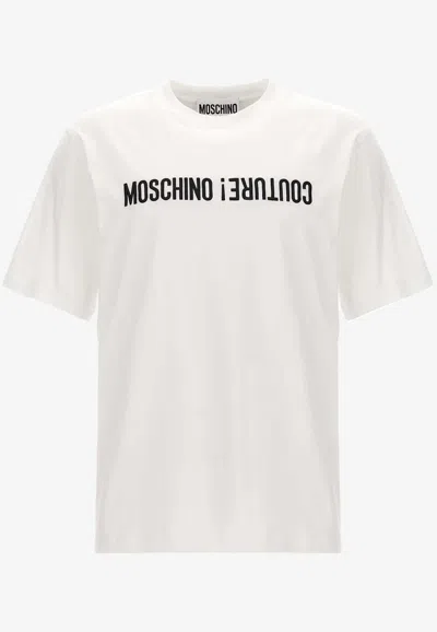 MOSCHINO LOGO SHORT-SLEEVED T-SHIRT