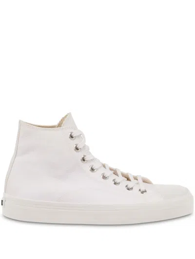 Moschino Logo Sneakers In Weiss