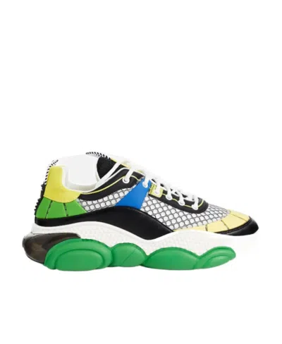 Moschino Logo Sports Shoes In Multi