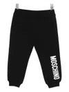 Moschino Logo Sweatpants In Black