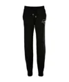 Moschino Logo Sweatpants In Black