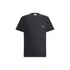Moschino Duck-embroidered Crewneck T-shirt In Black