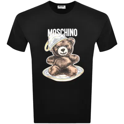 Moschino T-shirt With Print In Black