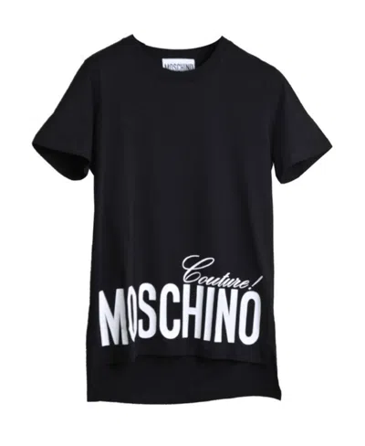 Moschino Logo T-shirt In Black