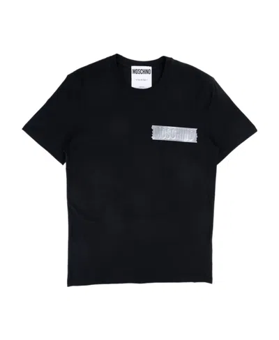 Moschino Logo T-shirt In Black