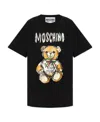 Moschino T-shirt Drawn Teddy Bear In Black