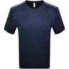 Moschino Logo T Shirt Blue In Blue