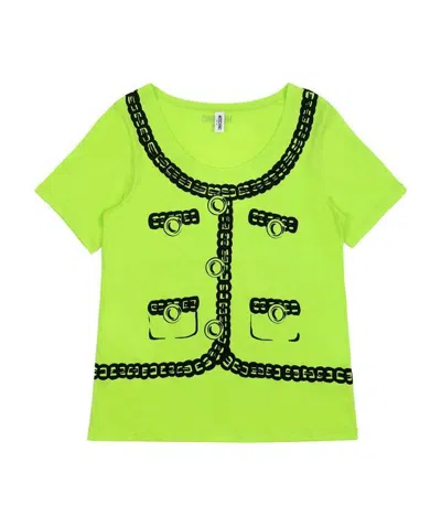 Moschino Logo T-shirt In Green