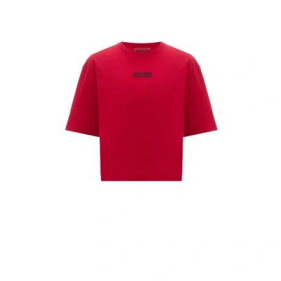 Moschino Logo T-shirt In Red