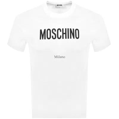 Moschino Logo T Shirt White