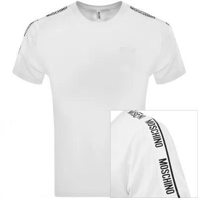 MOSCHINO MOSCHINO LOGO T SHIRT WHITE