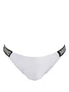 MOSCHINO LOGO-TAPE BIKINI BOTTOMS