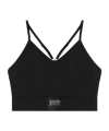 Moschino Logo Top In Black