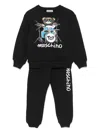 Moschino Logo Tracksuit In Black