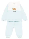 Moschino Logo Tracksuit In Blue