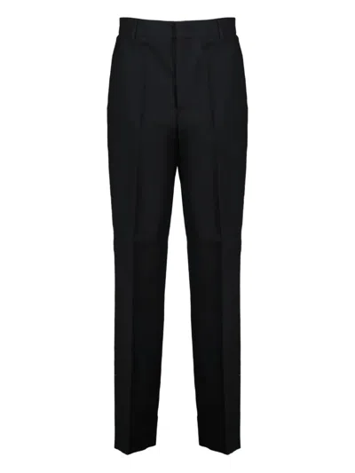 Moschino Belt Loop Casual Pants In Black
