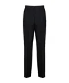 Moschino Belt Loop Casual Pants In Black