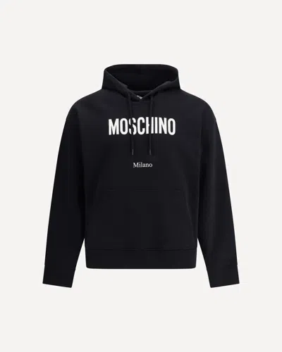 MOSCHINO LOGOED HOODIE
