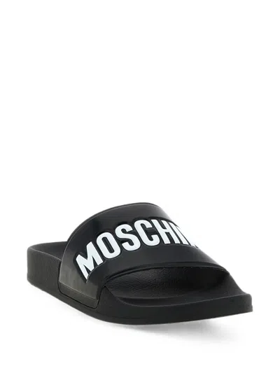 Moschino Couture Sandals Men Color White In Black