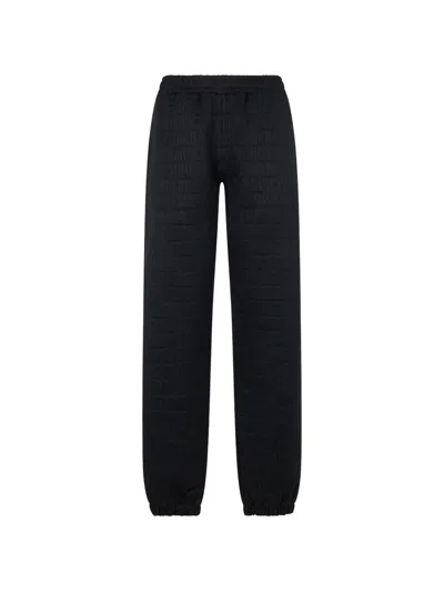Moschino Logo-jacquard Track Pants In Blue