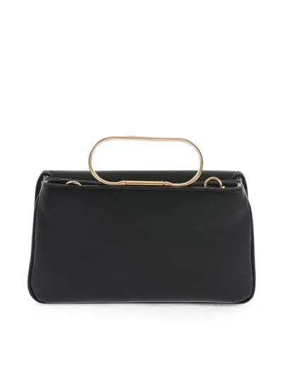 Moschino Logo-plaque Cutch Bag